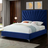 Eleganza Home Errence Bed -  Plush Velvet - Super King Size