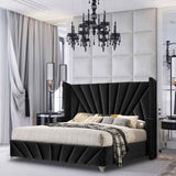 Eleganza Home The Premier Bed - Plush Velvet - Super King Size
