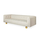 Jonathan Adler Claridge 4 Seater Sofa - Belfast Stone Colour