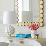 Jonathan Adler Georgia Orb Table Lamp - Unglazed Porcelain