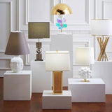 Jonathan Adler Georgia Orb Table Lamp - Unglazed Porcelain
