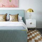 Jonathan Adler Globo Table Lamp Clear Acrylics - Brass & Marble