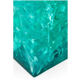 Jonathan Adler Prisma Table Lamp - Green Solid Acrylic
