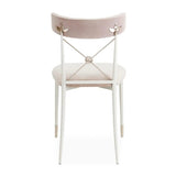 Jonathan Adler Rider Dining Chair in Velvet Upholstered - Rialto Smoke