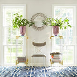 Jonathan Adler Rider Dining Chair in Velvet Upholstered - Rialto Smoke