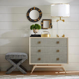 Jonathan Adler Jacques Column Table Lamp - Acrylic & Brushed Brass