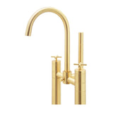 Maison Valentina NAU Mounting Floor Mixer With Hand Shower - Home Glamorous Furnitures