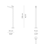 Maison Valentina ORIGIN II Mounting Floor Mixer - Home Glamorous Furnitures