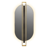Maison Valentina SHIELD OVAL MIRROR - Home Glamorous Furnitures