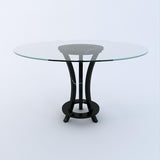 Steve Bristow BISTRO Dining Table with Footrest - Quartz