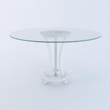 Steve Bristow BISTRO Dining Table with Footrest - Quartz
