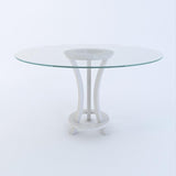 Steve Bristow BISTRO Dining Table with Footrest - Quartz