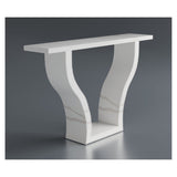 Steve Bristow EMILIA STONE Quartz Console Table