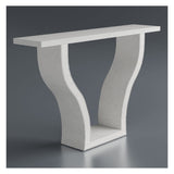 Steve Bristow EMILIA STONE Quartz Console Table