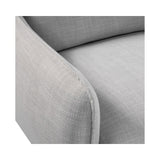 Twenty10 Designs Louie 2 Seater Sofa Linen Upholstered - Silver Grey