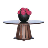 William Yeoward CAPSTAN DINING TABLE 54 INCH - Home Glamorous Furnitures