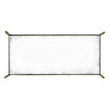 William Yeoward GROTTO THREE TIER CONSOLE - ENGLISH ANTIQUE BRASS - Home Glamorous Furnitures