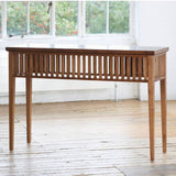 William Yeoward LENNOX CONSOLE TABLE - Walnut Wood - Home Glamorous Furnitures