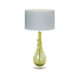 William Yeoward Ninevagh Table Lamp with Linen Shade - Moss