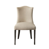 William Yeoward SHERSTON SIDE CHAIR In Linen - Wicklow Chalk - Home Glamorous Furnitures