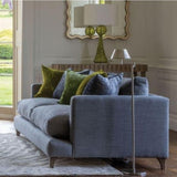 William Yeoward Shoreville 3 Seater Sofa In Linen - Kerry Woad - Home Glamorous Furnitures