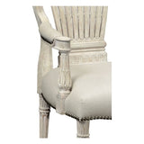 William Yeoward TOM CARVER CHAIR - VENETIAN WHITE OAK - Home Glamorous Furnitures