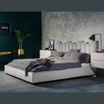 Eleganza Home Glexton Bed Plush Velvet - Super King Size