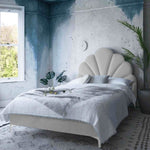 Eleganza Home Hendo Bed Plush Velvet - Double Size