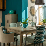 William Yeoward HAWFORD EXTENDING DINING TABLE - Greyed Oak Wood