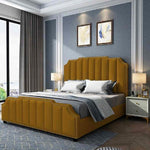 Eleganza Home Arnold Bed Plush Velvet - Single Size