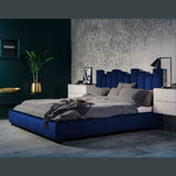 Eleganza Home Glexton Bed Plush Velvet - Single Size