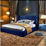 Envisage Home Royale Bed Plush Velvet Single - Super King