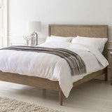 HGF Chelsea Super King Size Mindy Ash Wooden Bed - Natural Colour