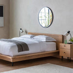 HGF Kensington Double Bed in Oak Wood - Oak Natural Colour