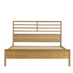HGF Fulham King Size Bed in Oak & Pine Wood - Natural Colour
