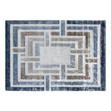 Hands VERGE BEIGE BLUE Rug - Home Glamorous Furnitures 