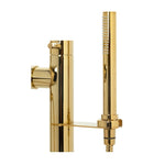 Maison Valentina HARPER Mounting Floor Mixer with Hand Shower - Home Glamorous Furnitures 