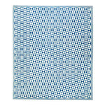 Jonathan Adler BOWTIE Hand Knotted Rug in Wool - Blue Colour
