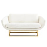 Jonathan Adler Beaumont Settee 2 Seater Sofa - Olympus Oatmeal Colour