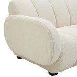 Jonathan Adler Brigitte 4 Seats Sofa In Woven Bouche - Olympus Oatmeal