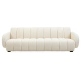 Jonathan Adler Brigitte 4 Seats Sofa In Woven Bouche - Olympus Oatmeal