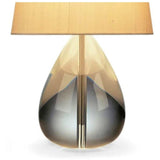 Jonathan Adler Claridge Teardrop Table Lamp - Crystal and Nickel
