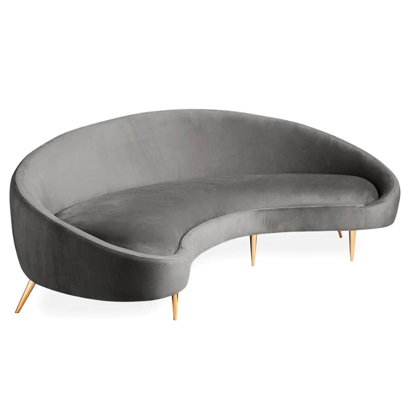 Jonathan adler deals ether curved sofa