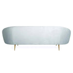 Jonathan Adler Ether Sofa 3 Seater In Velvet - Bergamo Ice Colour