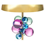 Jonathan Adler Globo Table Lamp - Multi Acrylics, Brass And Marble