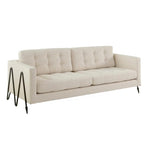 Jonathan Adler Maxime 4 Seater Sofa In Woven Boucle - Olympus Oatmeal