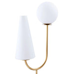 Jonathan Adler Paradiso Table Lamp - Antique Brass And Black Marble