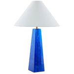 Jonathan Adler Prisma Table Lamp - Blue Solid Acrylic