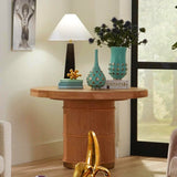 Jonathan Adler Prisma Table Lamp - Smoke Solid Acrylic