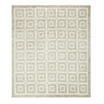 Jonathan Adler ST. GERMAIN Hand Knotted Rug in Wool - Grey & White